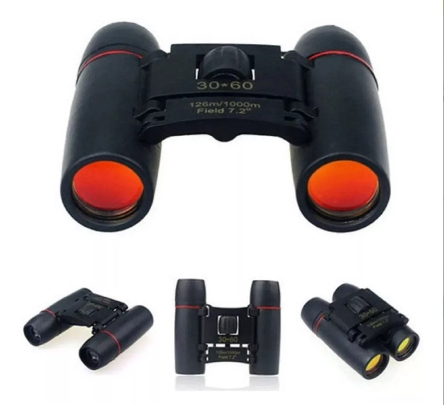 “Binoculares 30x60 profesionales ¡Portátiles y resistentes!”
