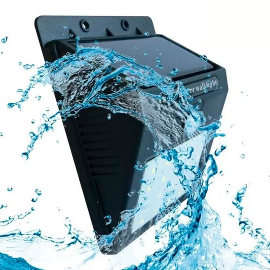 “Ilumina sin cables tu patio — Foco solar con sensor"