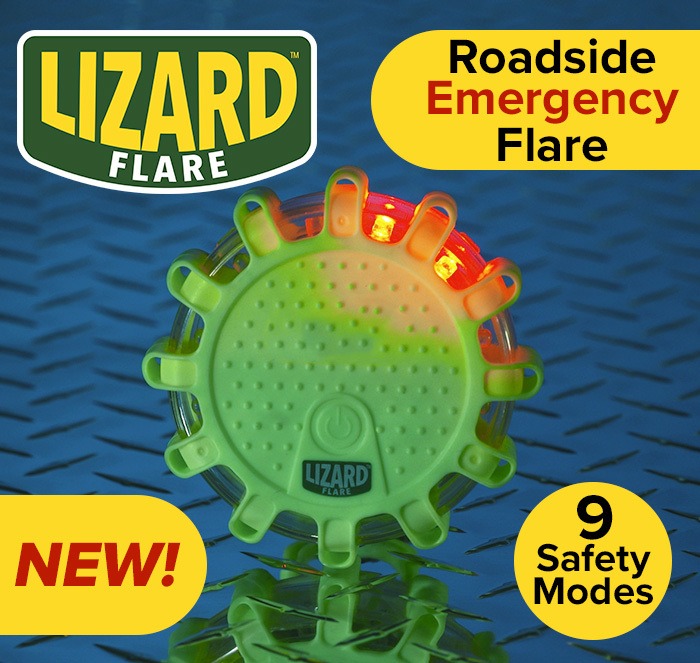 Luz de emergencia Lizard Flare