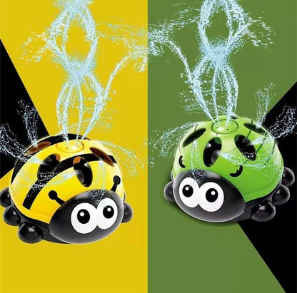 “Diversión acuática para niños ¡Con forma de mariquita!”