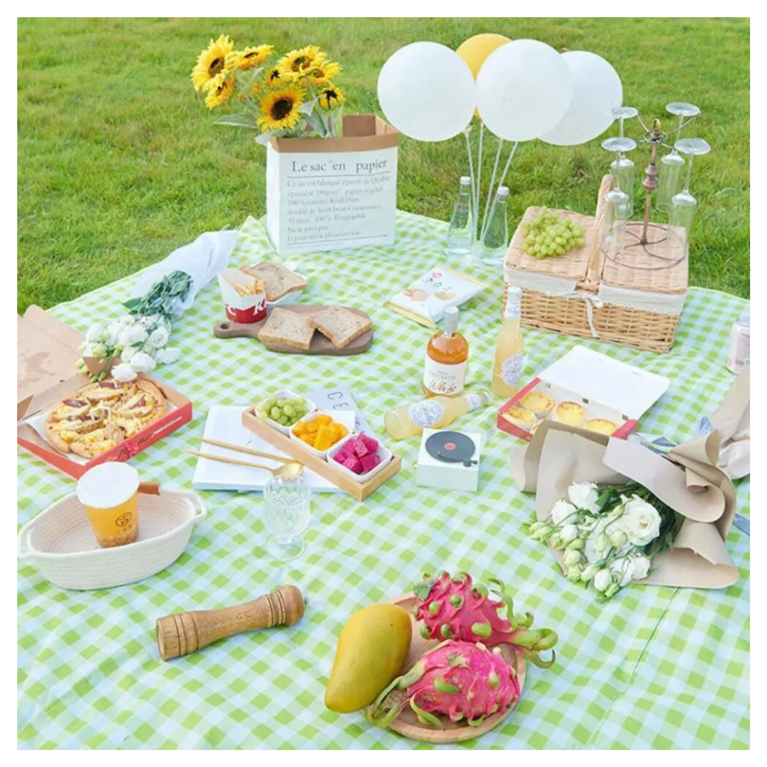 Manta Picnic de Cuadros Impermeable