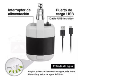 Ducha Portátil Para Camping