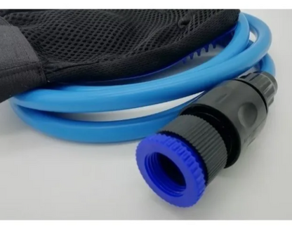 “Baña y masajea a tu mascota 🐶2 en 1 con manguera”