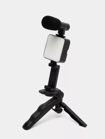 Kit De Micrófono y luz