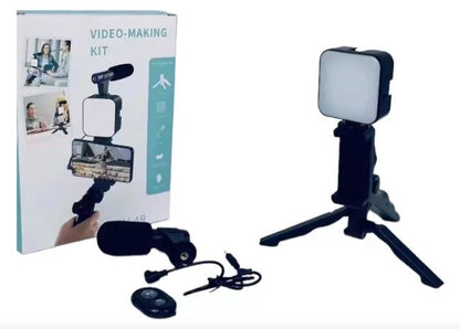 Kit De Micrófono y luz